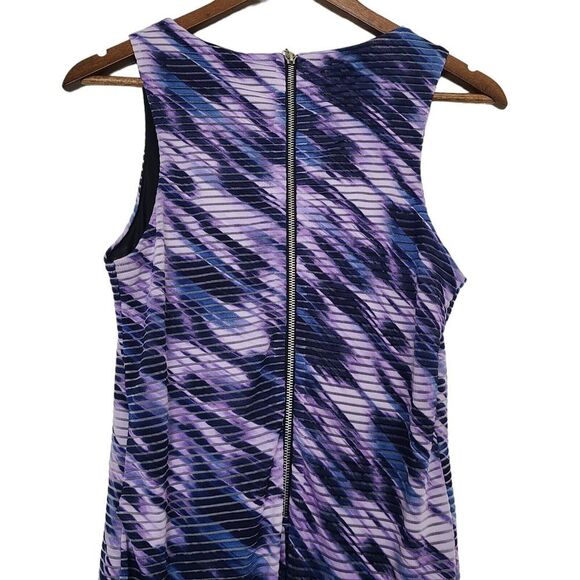 Jennifer Lopez Womens Sz 12 Purple Sleeveless Midi Length Dress - Picture 6 of 10
